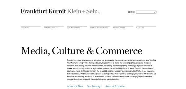 Frankfurt Kurnit Klein & Selz